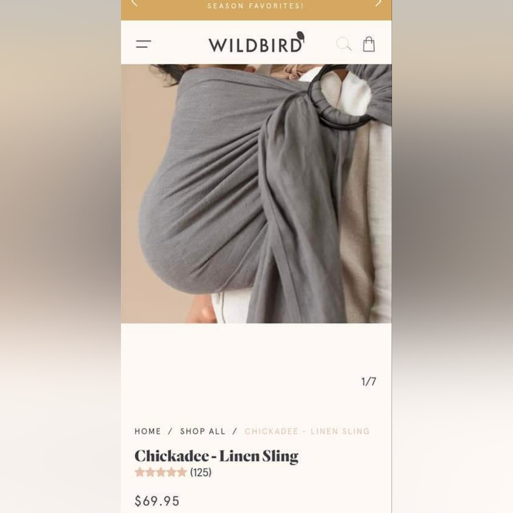 Wildbird Ring Sling